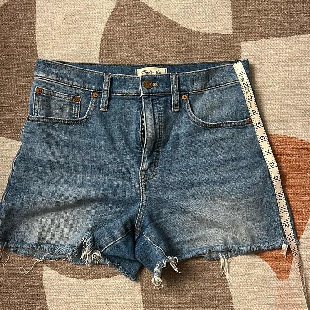 Madewell High-Rise Denim Shorts